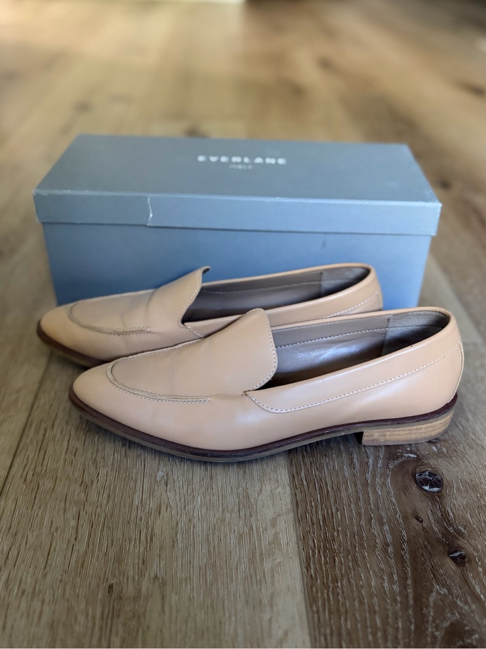 Everlane Made in Italy Leather loafer Shoes Womens 8.5